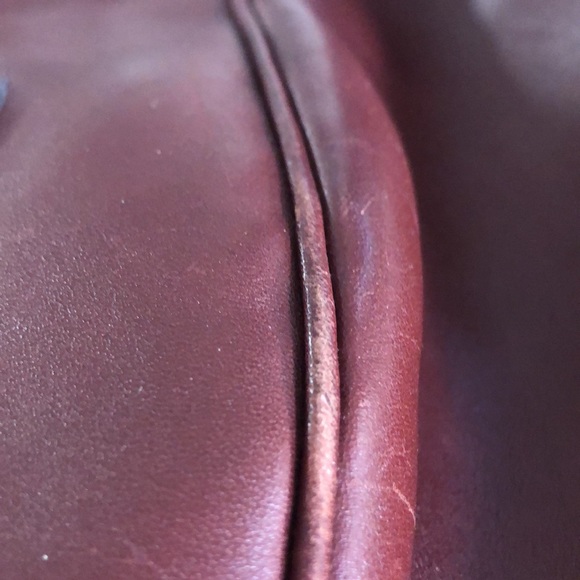 Vintage Cartier Leather draw string shoulder purse - Picture 11 of 16